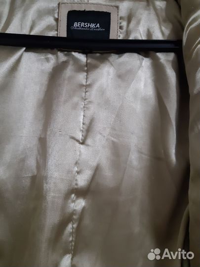 Куртка кожаная женская демисезонная размер S