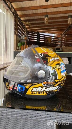 Мотошлем модуляр xl