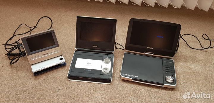 Портативные DVD плееры рабочие Philips бу б/у