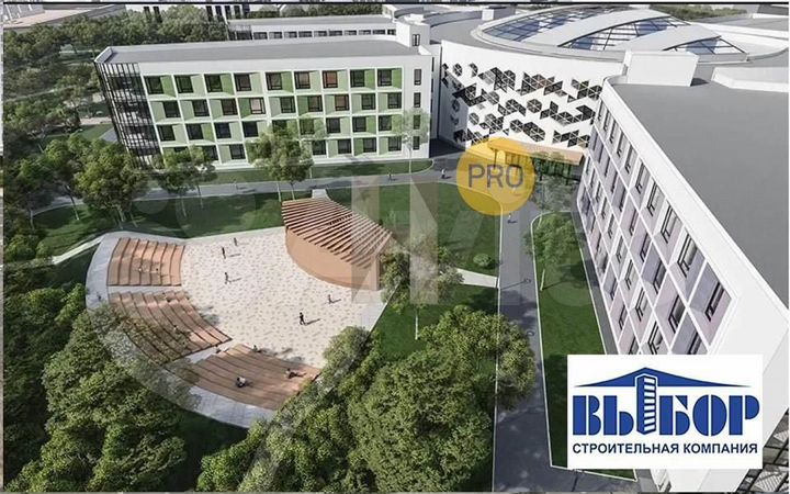 Квартира-студия, 28,4 м², 8/21 эт.