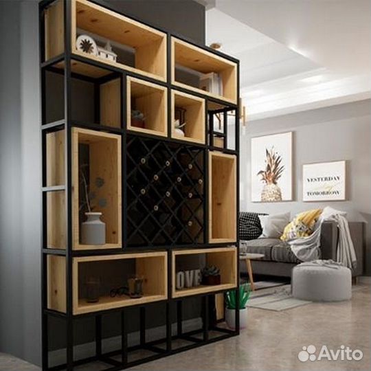 Гардеробная loft