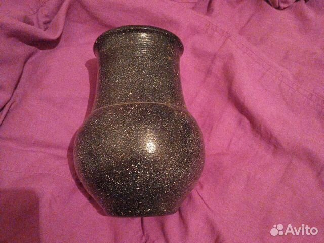 Кринка старинная декорированная