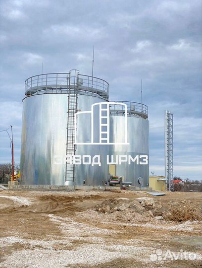 Резервуар вертикальный рвс 100 кубов