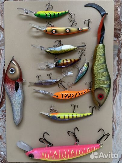 Воблеры и джерки из личной коллекции