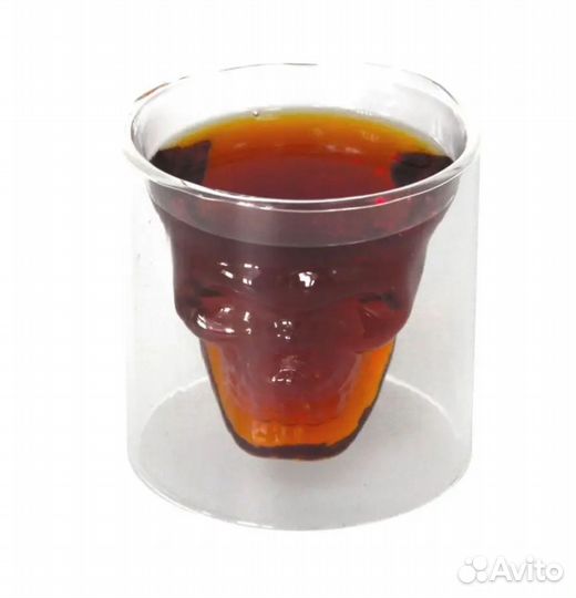 Стакан в форме черепа