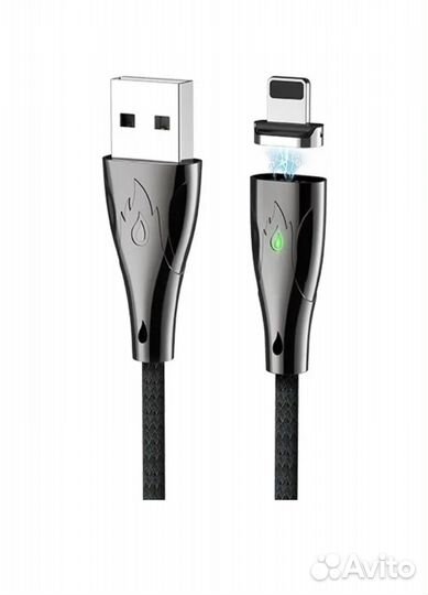 Кабель магнитный Hoco U75 lightning 1,2 м
