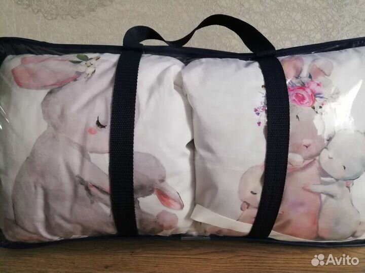 Бортики в детскую кроватку