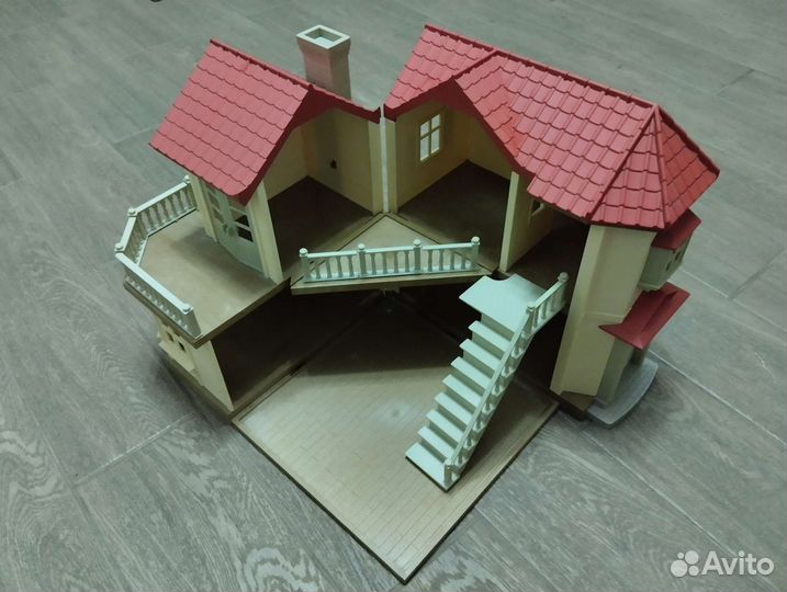 Sylvanian Families дом со светом и автомобиль