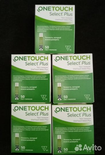 Тест полоски one touch select plus