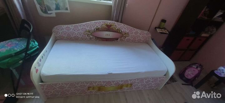 Кроватка диван для девочки