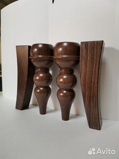 Обеденные столы, различные опоры из массива бука