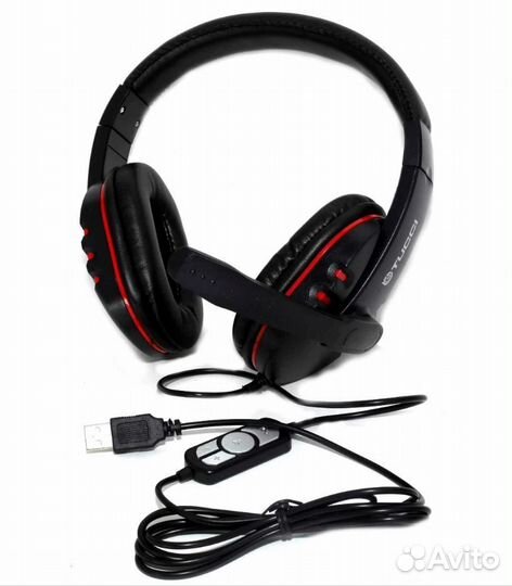 Наушники проводные игровые tucci TC-Q3 черный