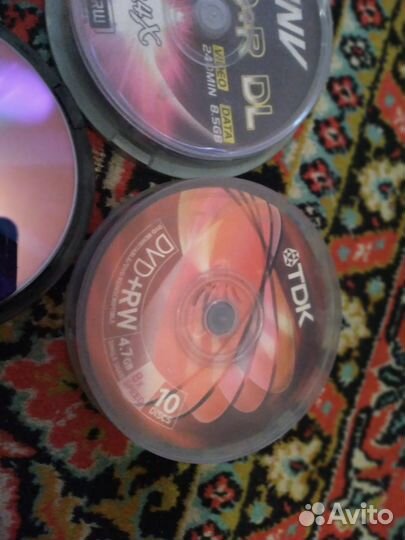 Диски сд и dvd чистые