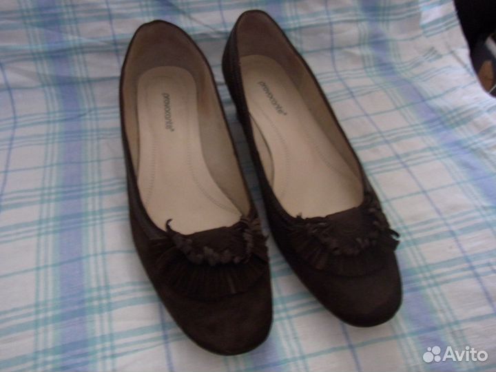 Туфли натуральная замша 40 размер Provocante