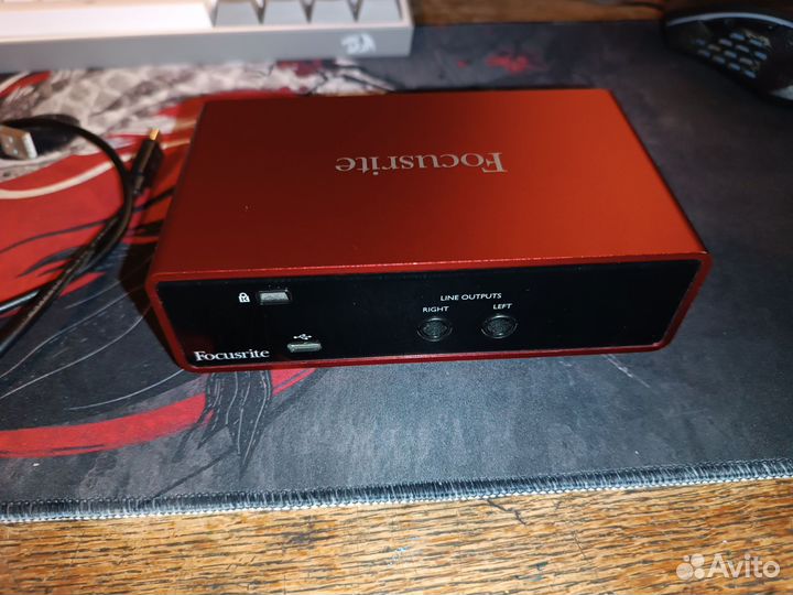 Звуковая карта focusrite scarlett solo 3rd gen