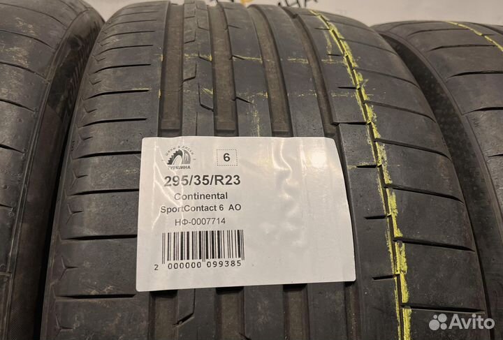 Continental SportContact 6 295/35 R23 94Y