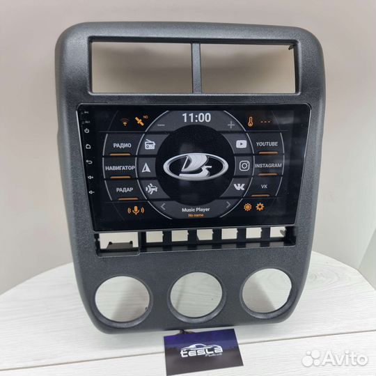 Магнитола на LADA Niva 2019+ 9 дюймов android 10