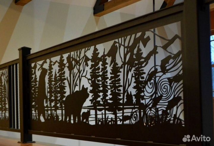 Лестница в коттедж