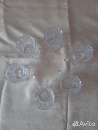 Набор хрустальных бокалов (6 штук)