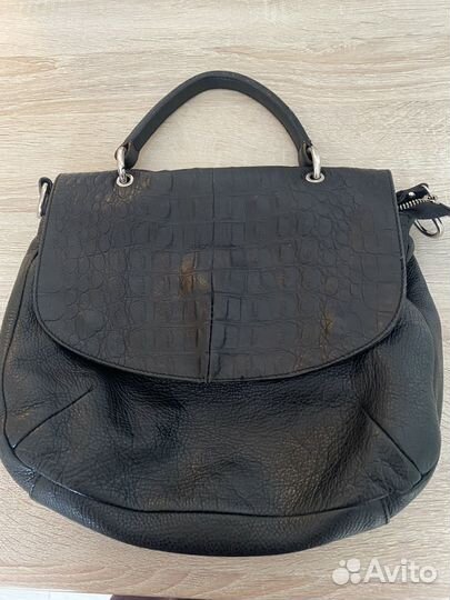 Сумка натуральная кожа TJ collection