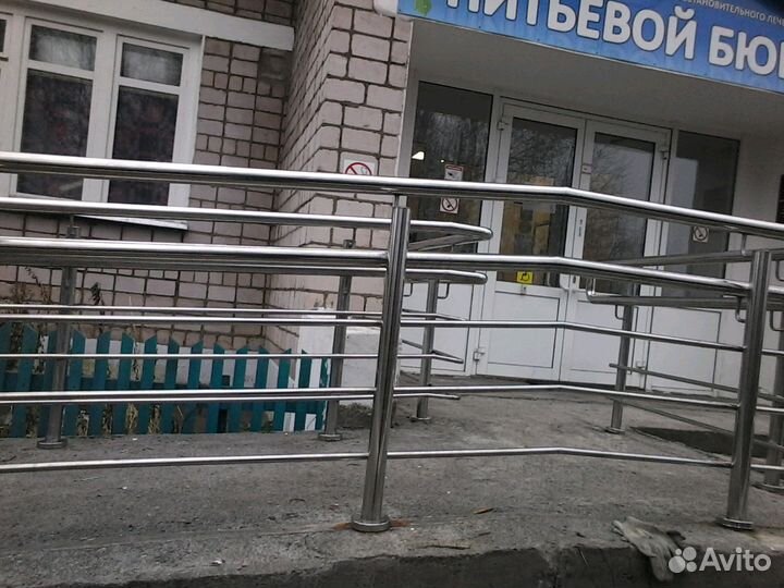 Ограждения, поручни из нержавеющей стали