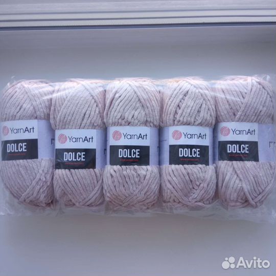 Пряжа плюшевая ярнарт Дольче