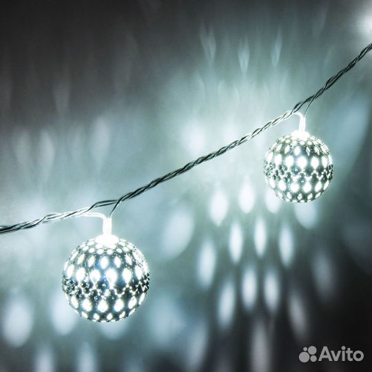 Электрогирлянда комнатная Eurosvet Нить 2.8м 20 ла