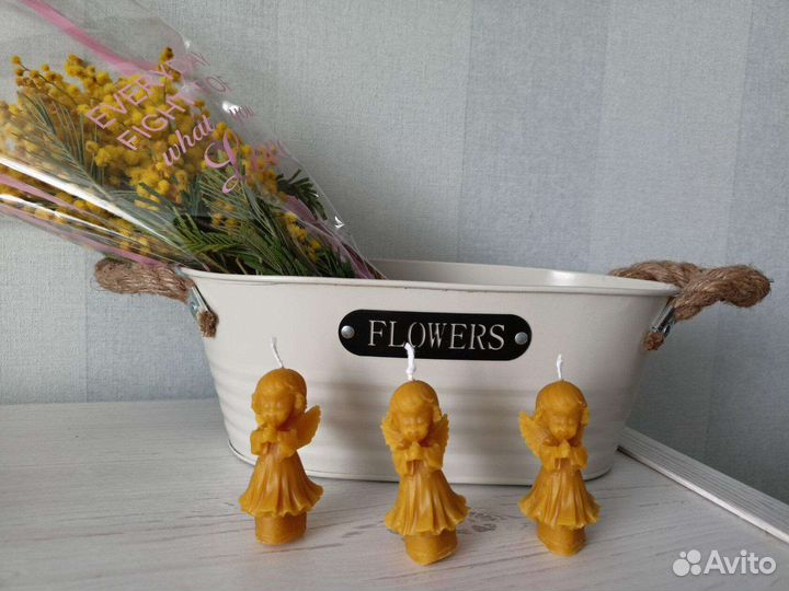 Свечи из натурального пчелиного воска