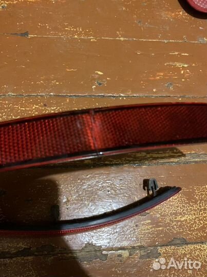 Катафот на задний бампер Volkswagen golf 6 gti