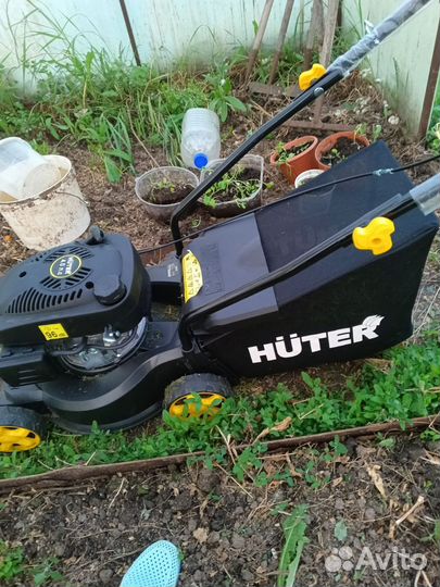 Газонокосилка бензиновая huter