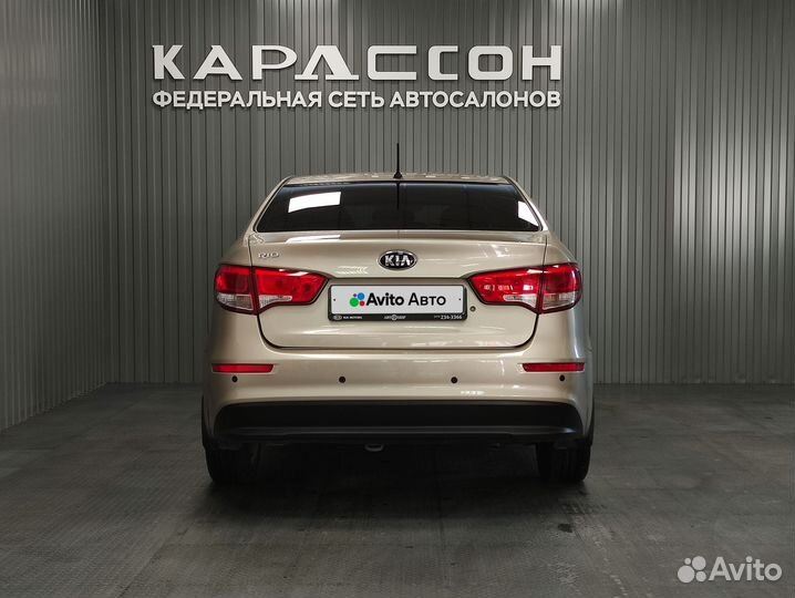 Kia Rio 1.6 AT, 2015, 118 400 км