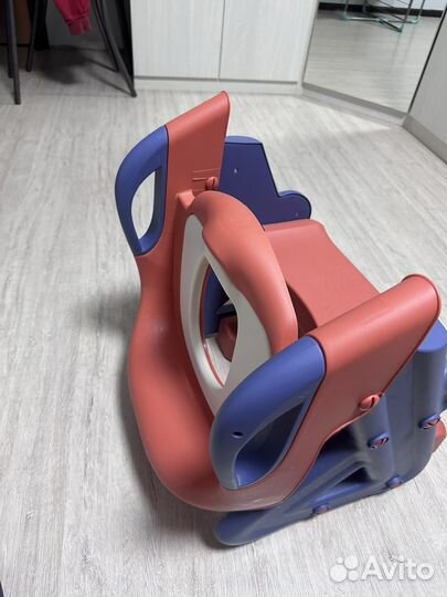 Накладка на унитаз со ступенькой детская