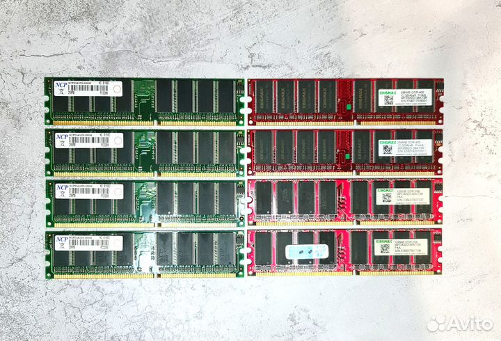 Оперативная память DDR1 256Mb