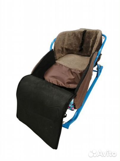 Теплый матрас-сиденье для санок / матрас для санок