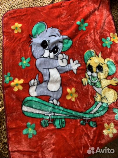 Плед детский тёплый Новый