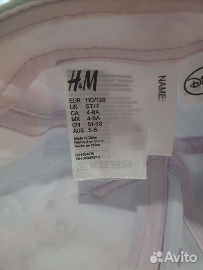 Бейсболка h&m для девочки