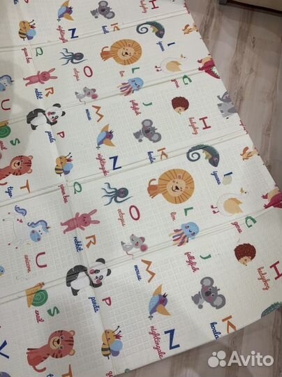 Детский коврик для ползания 180 200