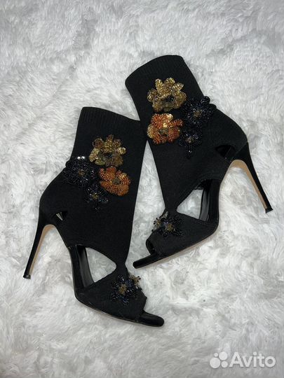 Ботильоны zara 39 40