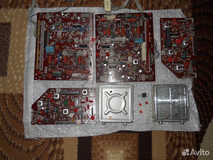 Платы телевизионные СССР