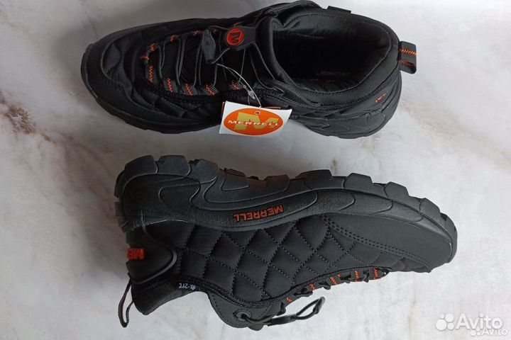 Кроссовки Merrell чёрные термо