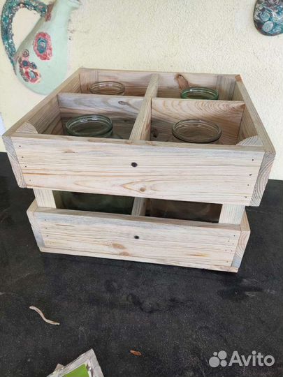 Ящик деревянный