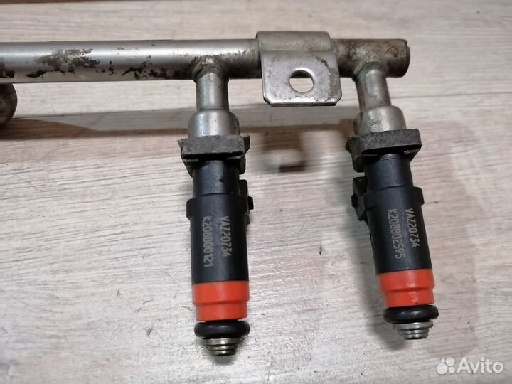 Рампа топливная форсунка проводка Chevrolet Niva