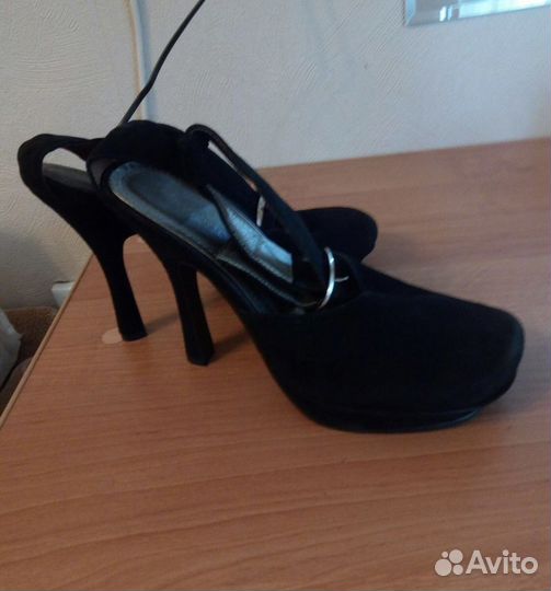 Туфли женские натуральная замша 38 р