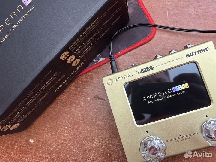 Гитарный процессор hotone ampero mini