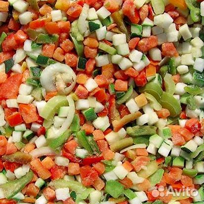 Овощные смеси замороженные с доставкой