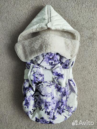 Конверт зимний на овчине