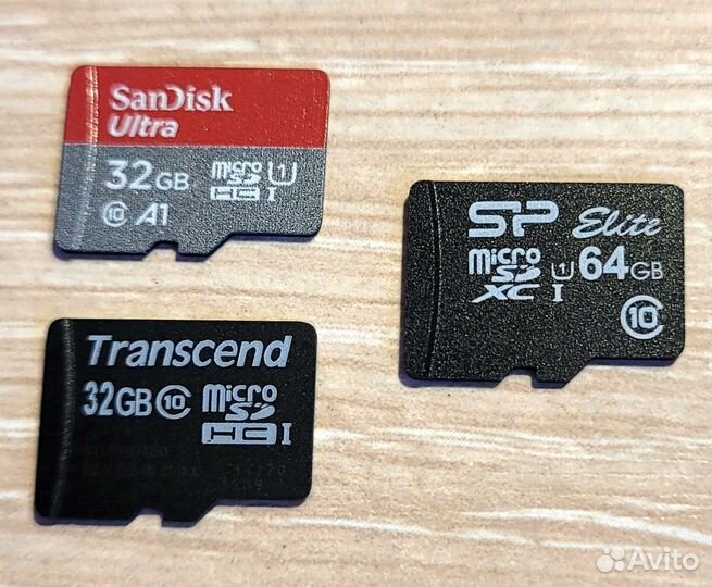 Карта памяти MicroSD 64 GB