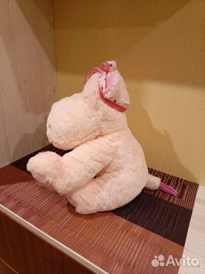Мягкая игрушка Бегемот девочка