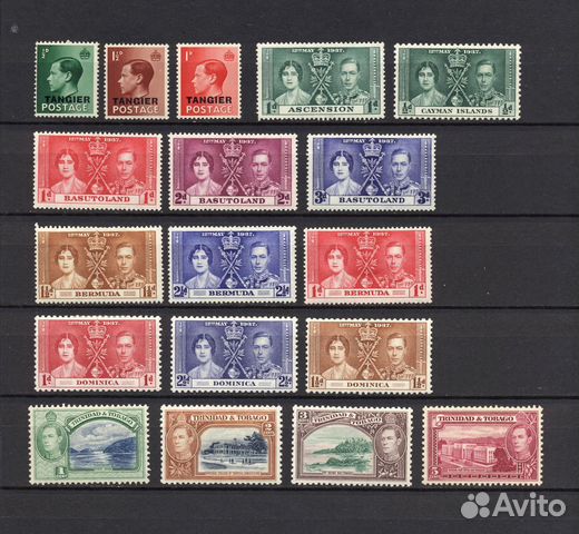 1936-38 г. г. Доминионы, колонии Великобритании