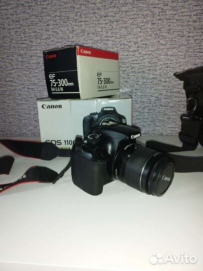 Зеркальный фотоаппарат canon eos 1100d